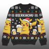 2025 Christmas BIERKACHU Ugly Christmas Sweater 1 1