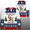 2025 Christmas Basketball With Santa Ugly Sweater 1 1