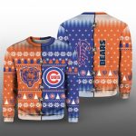 2025 Christmas Bears x Cubs Ugly Sweater