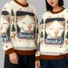 2025 Christmas Benadryl Cat Meme Ugly Sweater 2