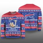 2025 Christmas Bills Merry Kissmyass Santa Claus Ugly Sweater