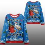 2025 Christmas Bin Chicken It Twice Ugly Sweater