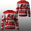 2025 Christmas Buccaneers Festive Reindeer Tree Ugly Sweater 1 1