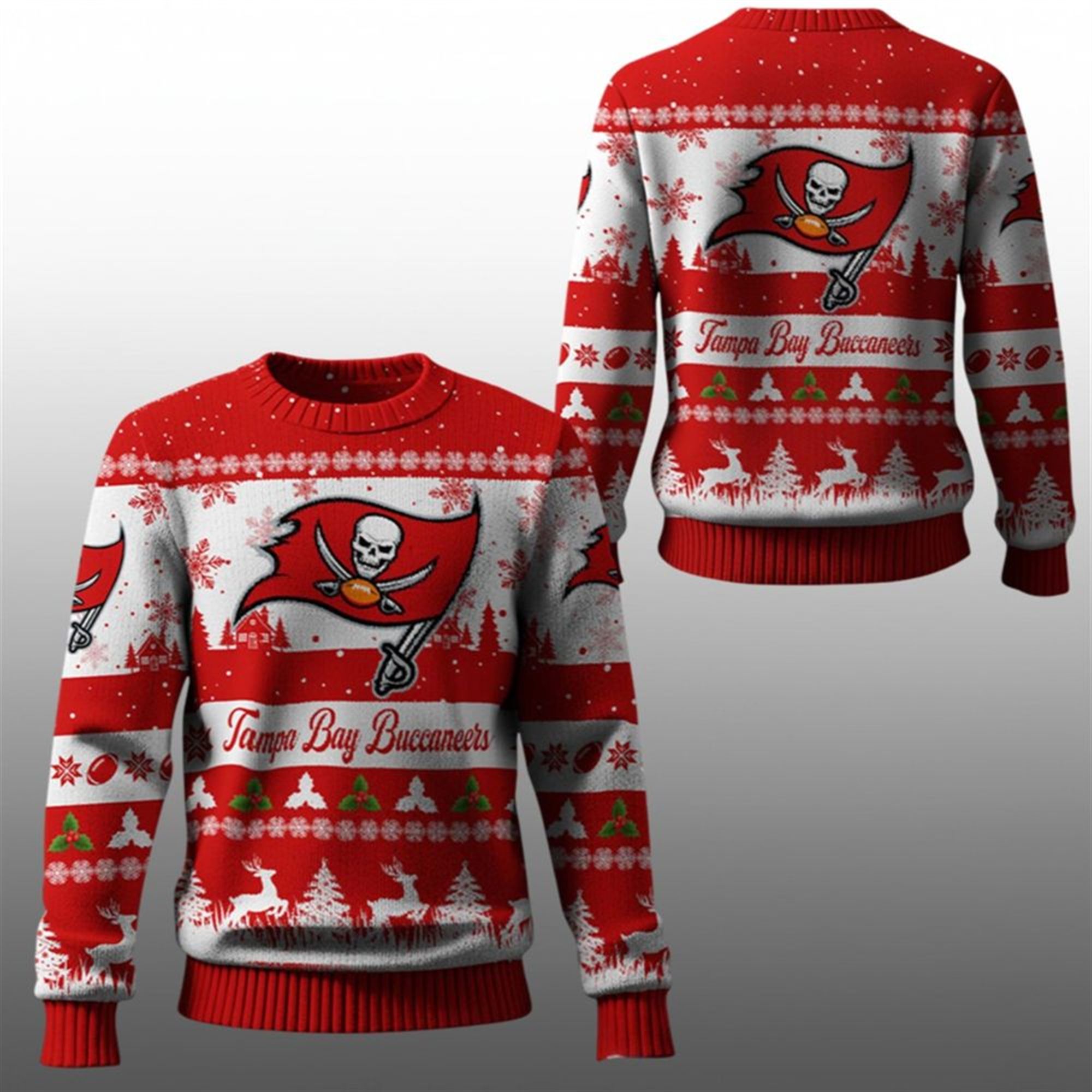 2025 Christmas Buccaneers Festive Reindeer Tree Ugly Sweater 1 2025 Christmas Buccaneers Festive Reindeer Tree Ugly Sweater 1 1