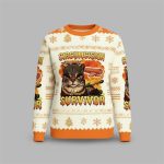 2025 Christmas Cat Circumcision Survivor Ugly Sweater