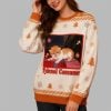 2025 Christmas Cat Tylenol Consumer Ugly Sweater 3