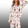 2025 Christmas Champagne Pajama Set 1 1