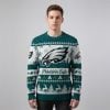 2025 Christmas Eagles Festive Reindeer Tree Ugly Sweater 1 2