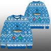 2025 Christmas Fih Incoming Call Meme Ugly Sweater 1 1