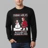 2025 Christmas Frank Walks Wonderland Ugy Sweater (2)