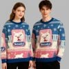 2025 Christmas Funny Benadryl Meme Cat Ugly Sweater 3 2025 Christmas Funny Benadryl Meme Cat Ugly Sweater 2