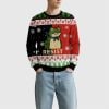 2025 Christmas Funny Frog Resist Ugly Sweater 1 2