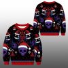 2025 Christmas Funny Ghost Gengar Ugly Sweater 4 2025 Christmas Funny Ghost Gengar Ugly Sweater 1 1