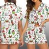 2025 Christmas Funny Grnch Tree Pajama Set 5 2025 Christmas Funny Grnch Tree Pajama Set 3