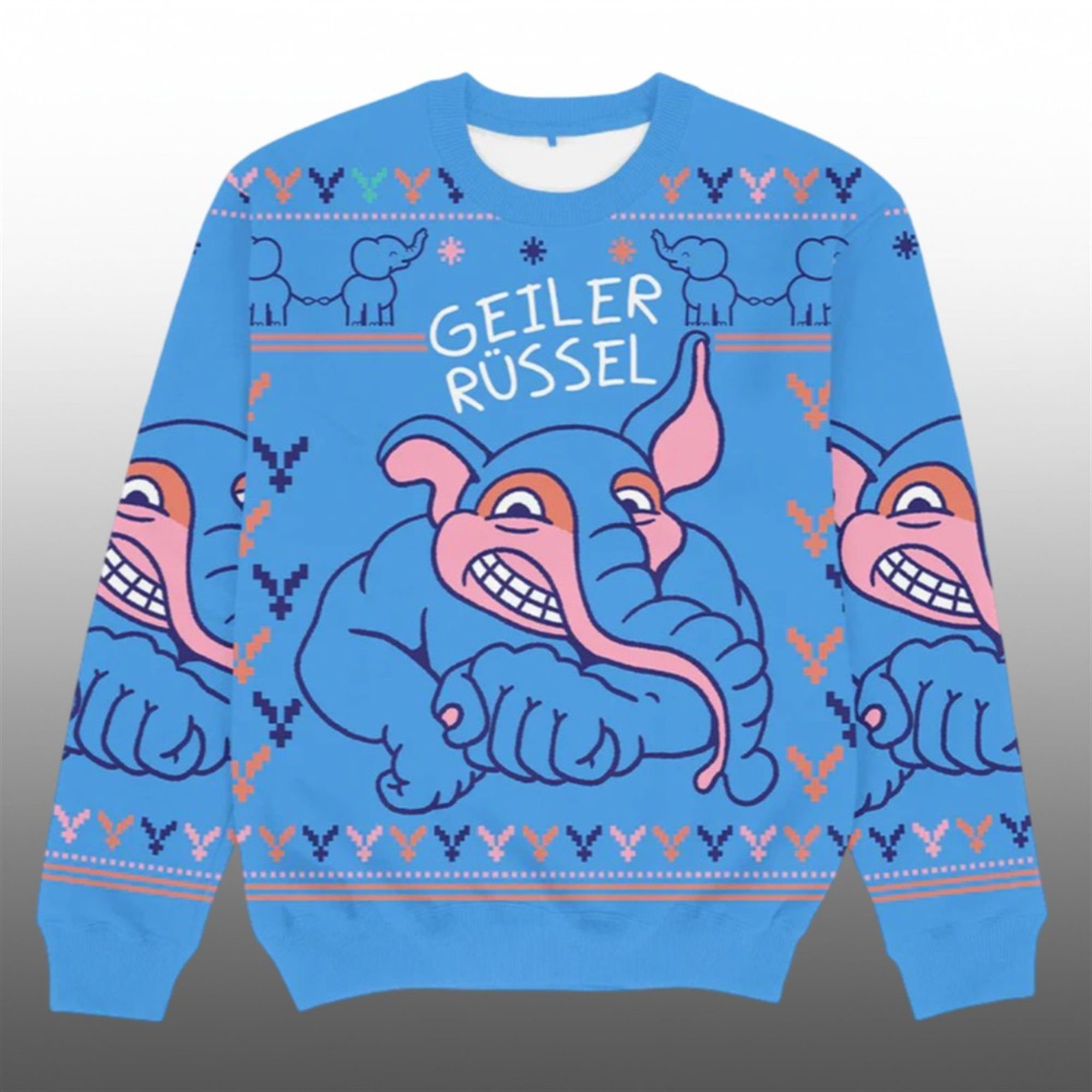 2025 Christmas Geiler Russel Ugly Sweater 1 2025 Christmas Geiler Russel Ugly Sweater 1 1