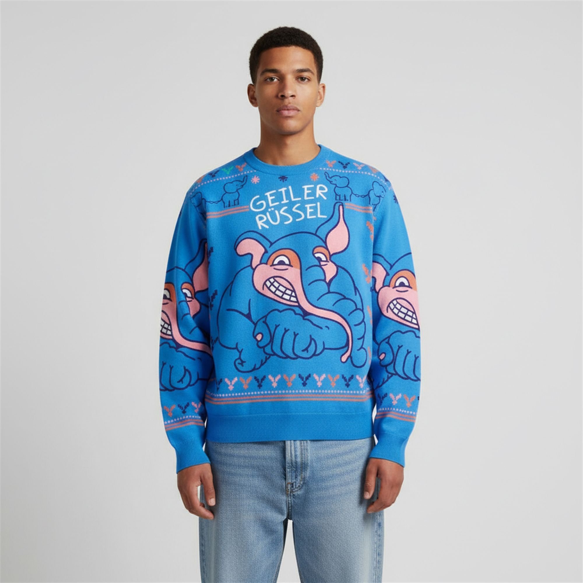 2025 Christmas Geiler Russel Ugly Sweater 1 2 2025 Christmas Geiler Russel Ugly Sweater 1 2