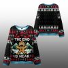 2025 Christmas Gingerbread Man Disaster Is Coming Ugly Sweater 5 2025 Christmas Gingerbread Man Disaster Is Coming Ugly Sweater 1 1