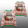 2025 Christmas Gingerbread Man Gives Gifts Ugly Sweater 1 1