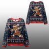 2025 Christmas Gingerbread Man Japanese Samurai Ugly Sweater 5 2025 Christmas Gingerbread Man Japanese Samurai Ugly Sweater 1 1