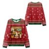 2025 Christmas Goose Less Upsetti More Spaghetti Ugly Sweater 1 2