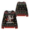 2025 Christmas Hail Santa Claus Ugly Sweater 1 2