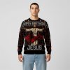 2025 Christmas Happy Birthday Biblical Figure Jesus Ugly Sweater 1 2