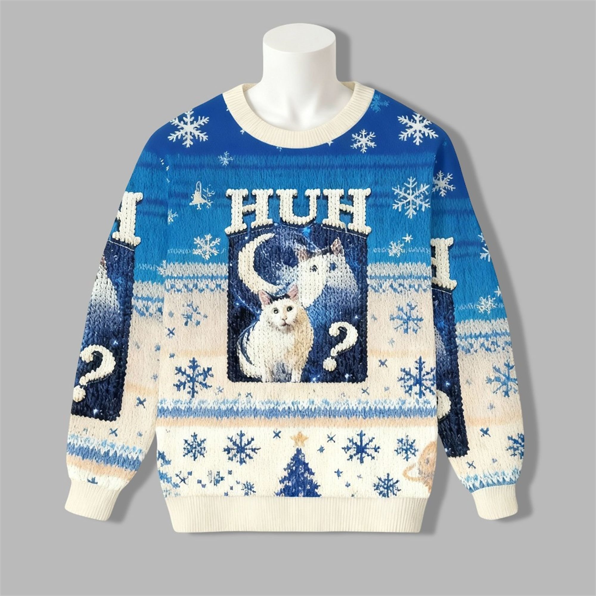 2025 Christmas Huh Cat Funny Dank Meme Moon Ugly Sweater 1 2025 Christmas Huh Cat Funny Dank Meme Moon Ugly Sweater 1