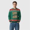 2025 Christmas Im Booked Raccoon Ugly Sweater 1 2