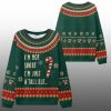 2025 Christmas Im Not Short Ugly Sweater 1 1