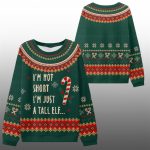 2025 Christmas Im Not Short Ugly Sweater