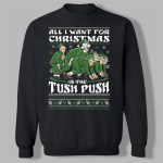 2025 Christmas Is The Tush Push Ugly Sweater