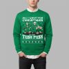 2025 Christmas Is The Tush Push Ugly Sweater (2)