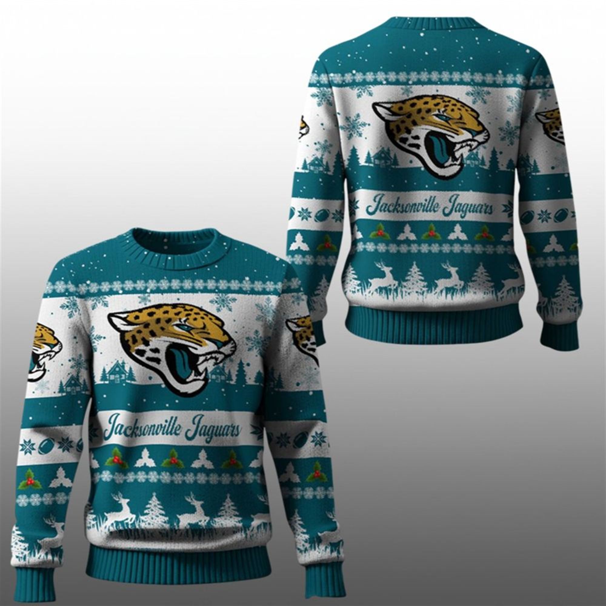 2025 Christmas Jaguars Festive Reindeer Tree Ugly Sweater 1 2025 Christmas Jaguars Festive Reindeer Tree Ugly Sweater 1 1