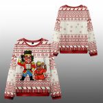 2025 Christmas Knight And His King Ugly Sweater