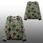 2025 Christmas Krampus And Candy Cane Ugly Sweater