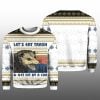 2025 Christmas Lets Eat Trash Get Hit By A Car Opossum Ugly Sweater 1 1