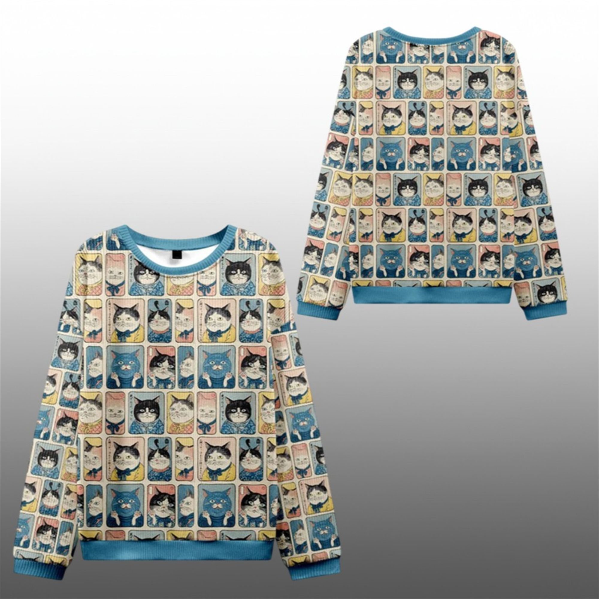 2025 Christmas Many Cats Are Watching You Ugly Sweater 1 1 2025 Christmas Many Cats Are Watching You Ugly Sweater 1 1