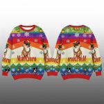 2025 Christmas Marlboro Chihuahua Smoking Meme Ugly Sweater