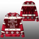 2025 Christmas Merry Christmas Ya Filthy Animal Ugly Sweater