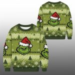 2025 Christmas Merry Smile Christmas Monster Ugly Sweater