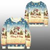 2025 Christmas Merry and Cozy Cat Ugly Sweater 1 1