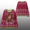 2025 Christmas Mom Scream Home Alone Ugly Sweater 1 1
