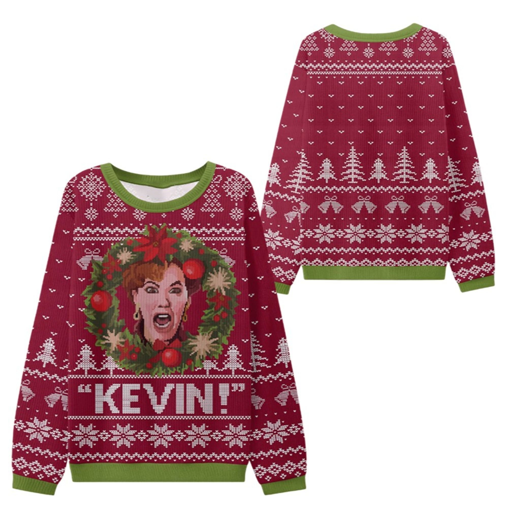 2025 Christmas Mom Scream Home Alone Ugly Sweater 2 2025 Christmas Mom Scream Home Alone Ugly Sweater 1 2