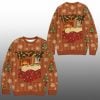 2025 Christmas Napping Cat Funny Ugly Sweater 1 1