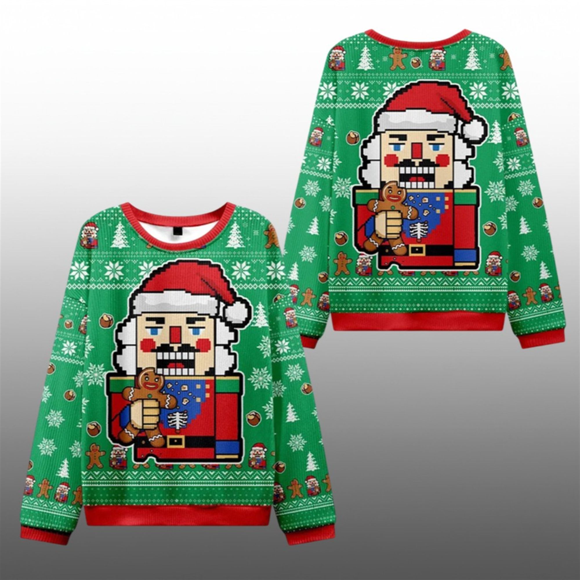 2025 Christmas Nutcracker Funny Ugly Sweater 1 1 2025 Christmas Nutcracker Funny Ugly Sweater 1 1