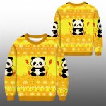 2025 Christmas Panda Funny Ugly Sweater