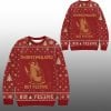 2025 Christmas Penguin Overstimulated So Funny Ugly Sweater 1 1
