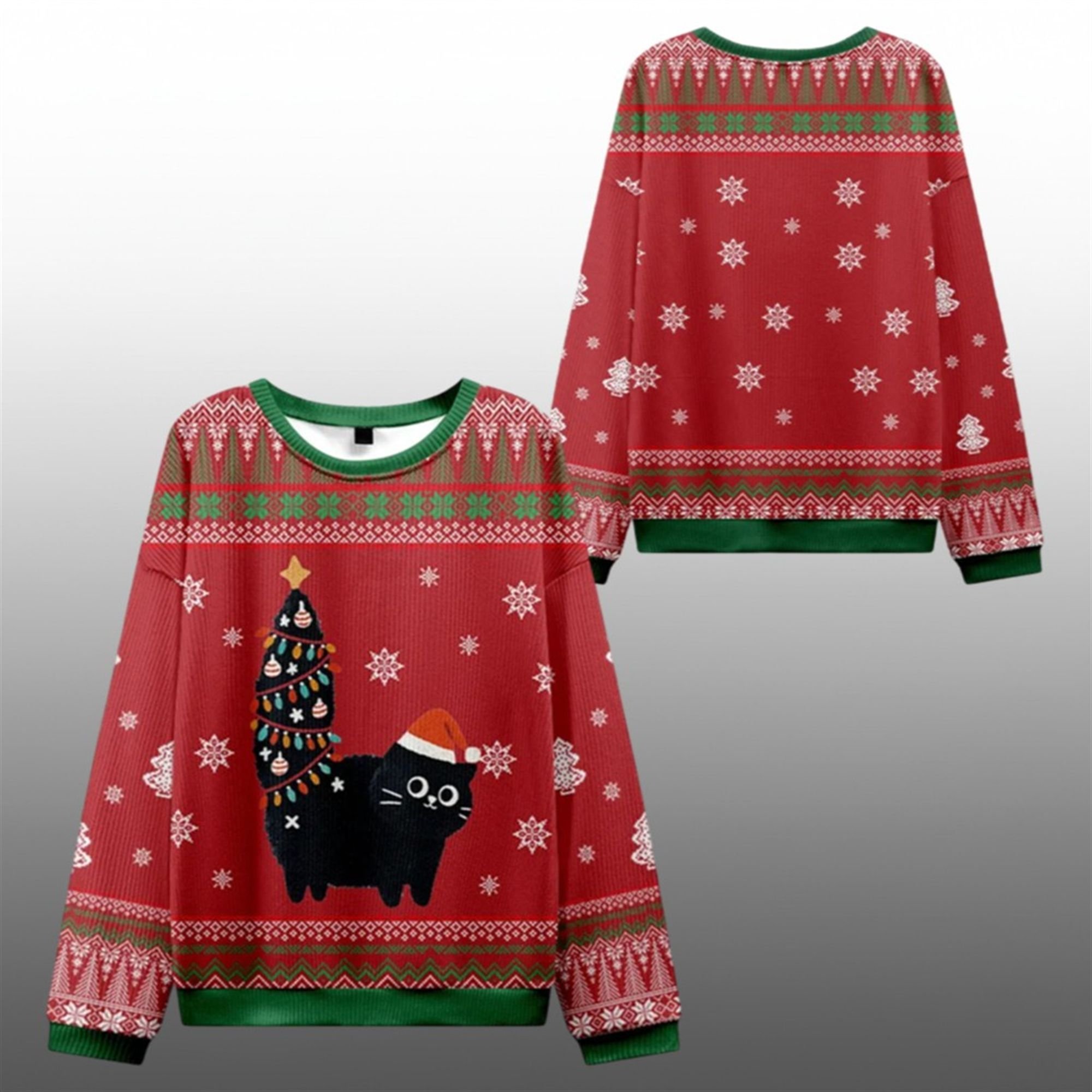 2025 Christmas Purr-fectly Festive Ugly SweaterPurr fectly Festive Ugly Sweater 1 1 2025 Christmas Purr-fectly Festive Ugly Sweater