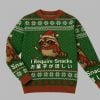 2025 Christmas Raccoons Need Snacks Funny Ugly Sweater 1