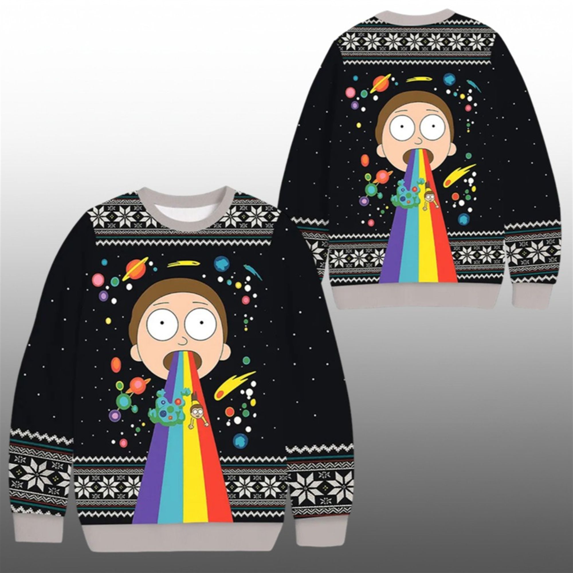 2025 Christmas Rainbow Christmas Ugly Sweater 1 2025 Christmas Rainbow Christmas Ugly Sweater 1 1